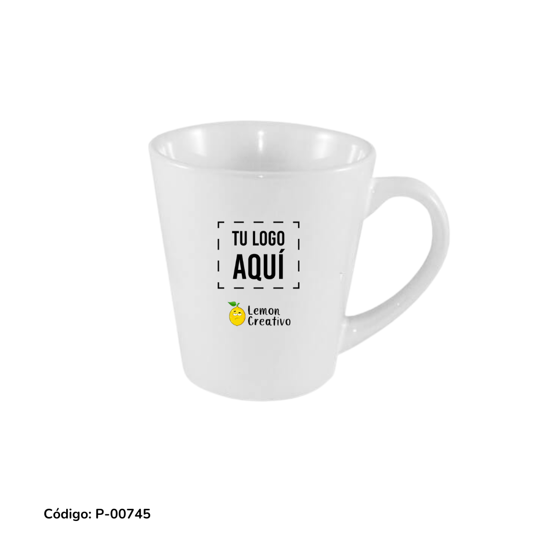 Taza late cónica