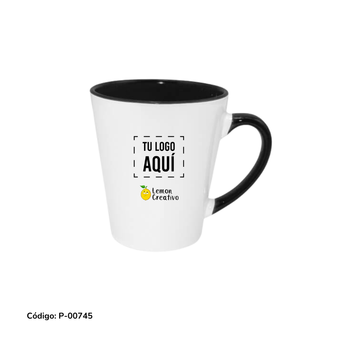 Taza late cónica