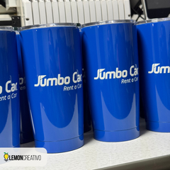 Skinny Acrylic Bottle with Logo