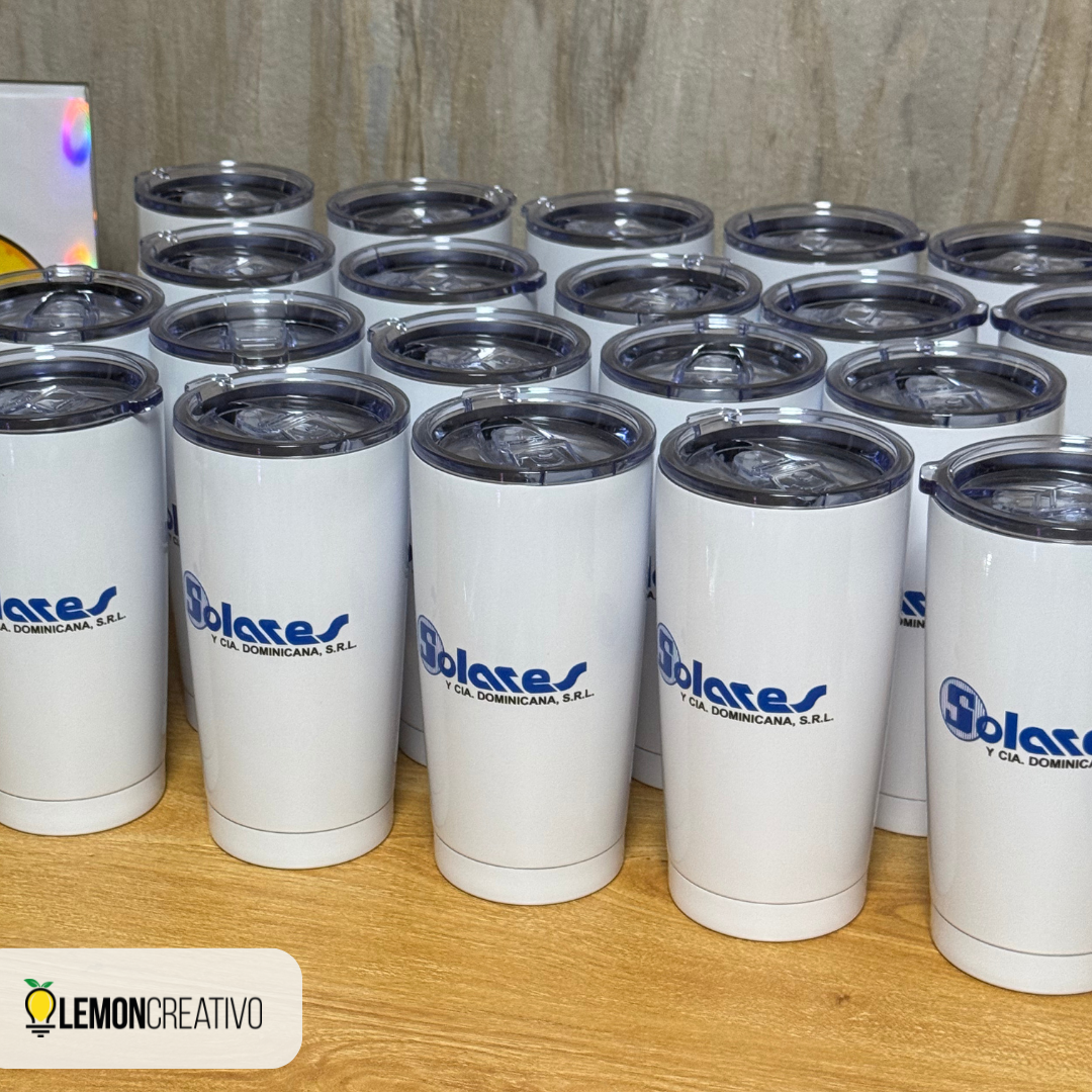 Skinny Acrylic Bottle with Logo