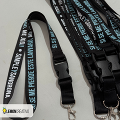 Lanyard Personalizado con Hebilla de Seguridad – Visibilidad Corporativa