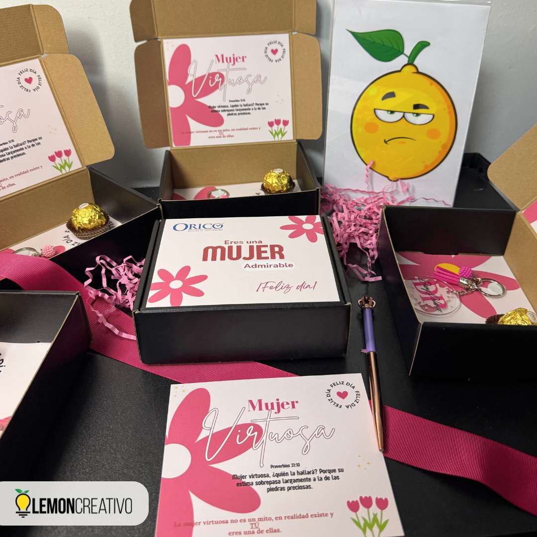 Set de Regalo “Mujer Admirable” - Lemon Creativo