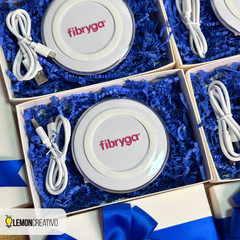 Set de Regalo con Cargador Inalámbrico Personalizado
