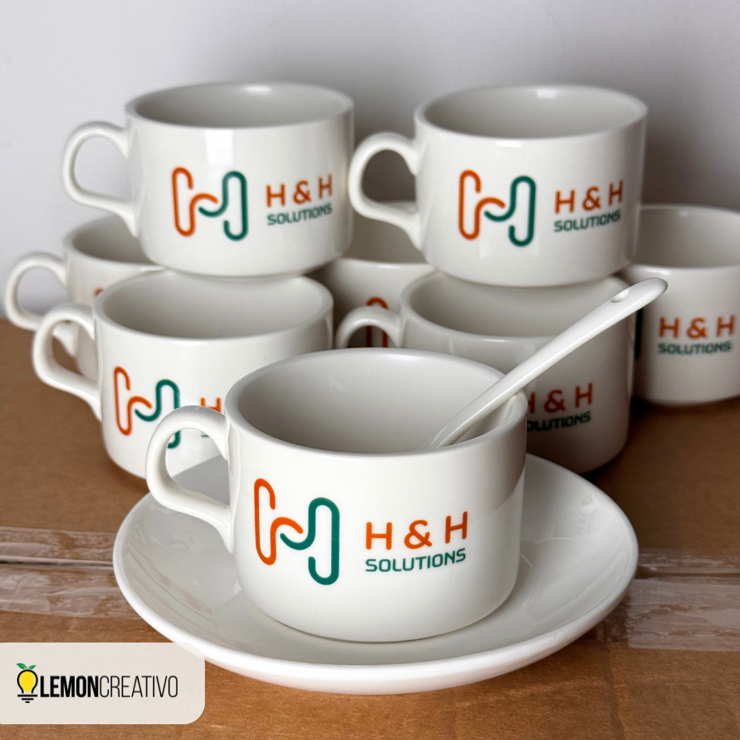 Taza, Plato y Cucharilla 5 Oz