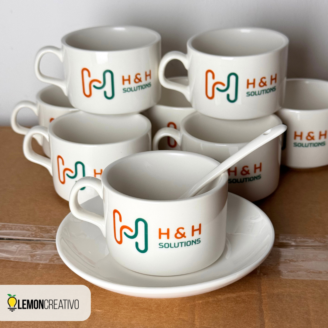 Taza, Plato y Cucharilla 5 Oz
