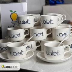 Taza, Plato y Cucharilla 5 Oz