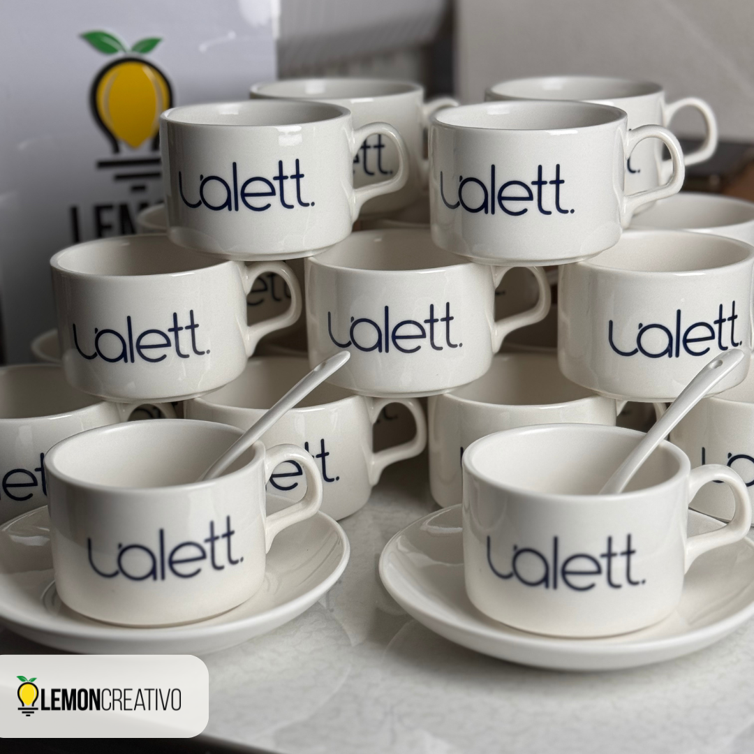 Taza, Plato y Cucharilla 5 Oz