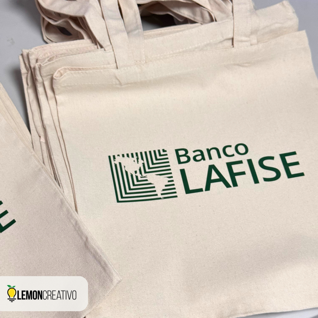 Tote Bag Canvas Personalizado 14.5x16.5"
