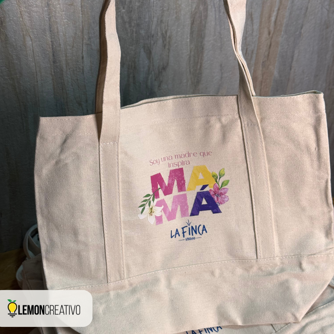 Tote Bag Personalizado en Canvas – Imagen de Marca que Acompaña