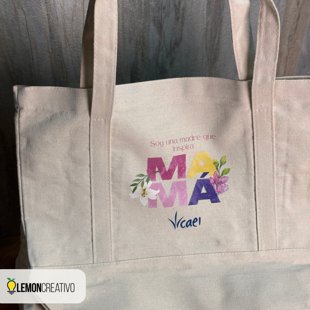 Tote Bag Personalizado en Canvas – Imagen de Marca que Acompaña