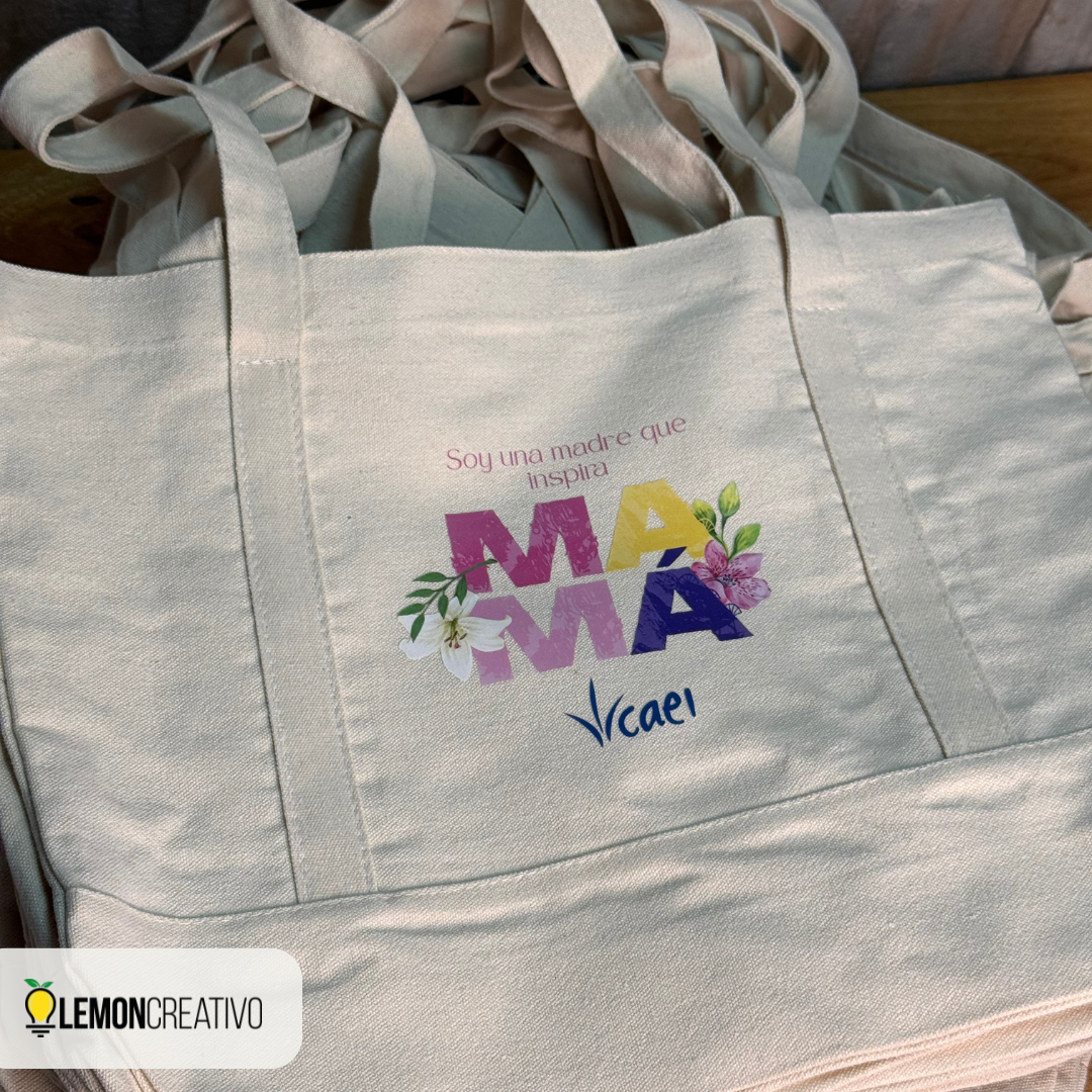 Tote Bag Personalizado en Canvas – Imagen de Marca que Acompaña