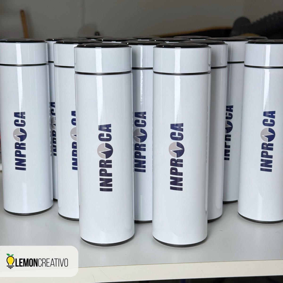 Botella Smart de acero inoxidable personalizada